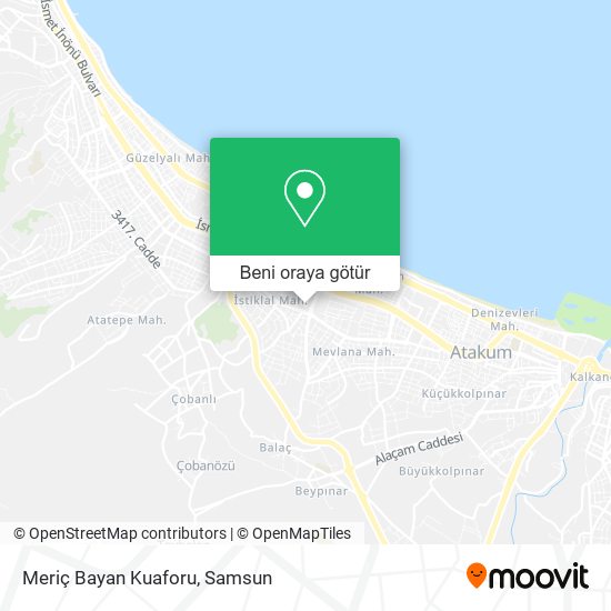 Meriç Bayan Kuaforu harita