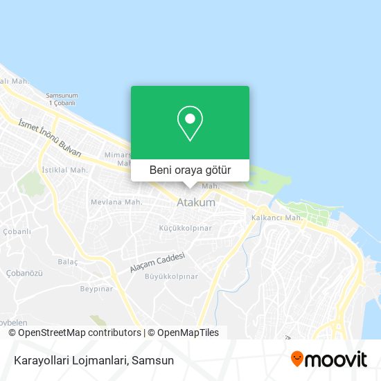 Karayollari Lojmanlari harita