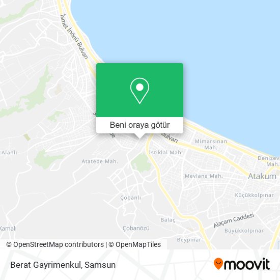 Berat Gayrimenkul harita