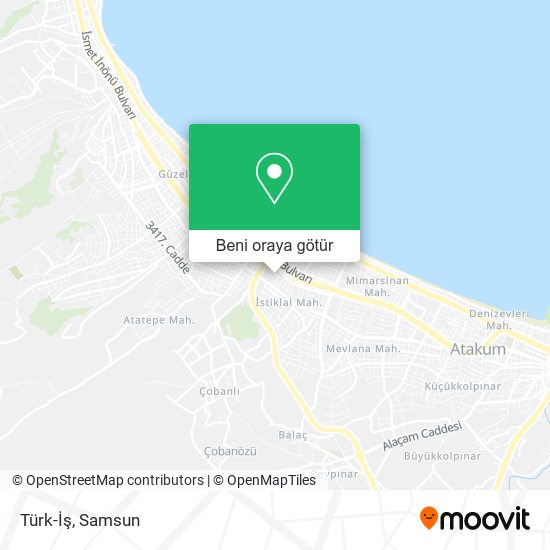 Türk-İş harita