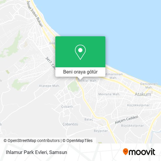 Ihlamur Park Evleri harita