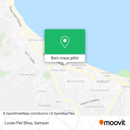 Lozan Pet Shop harita