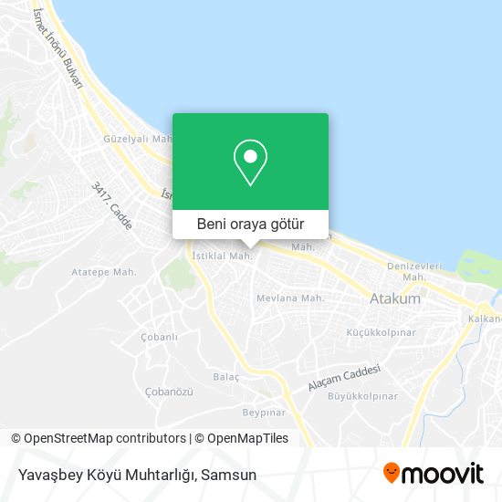 Yavaşbey Köyü Muhtarlığı harita