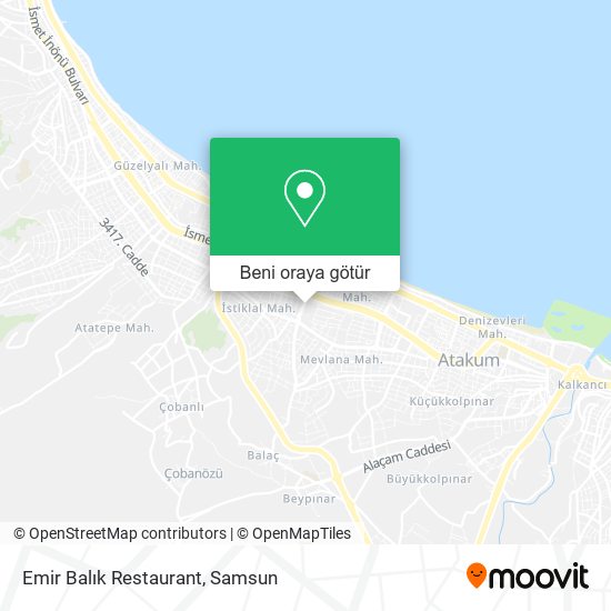 Emir Balık Restaurant harita