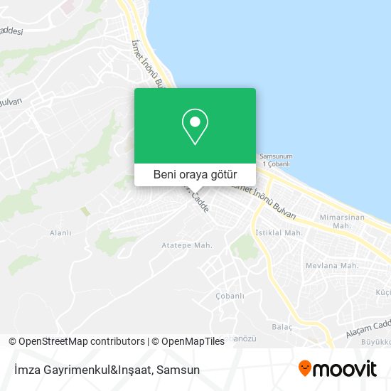İmza Gayrimenkul&Inşaat harita