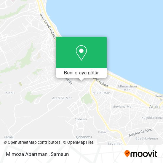Mimoza Apartmanı harita