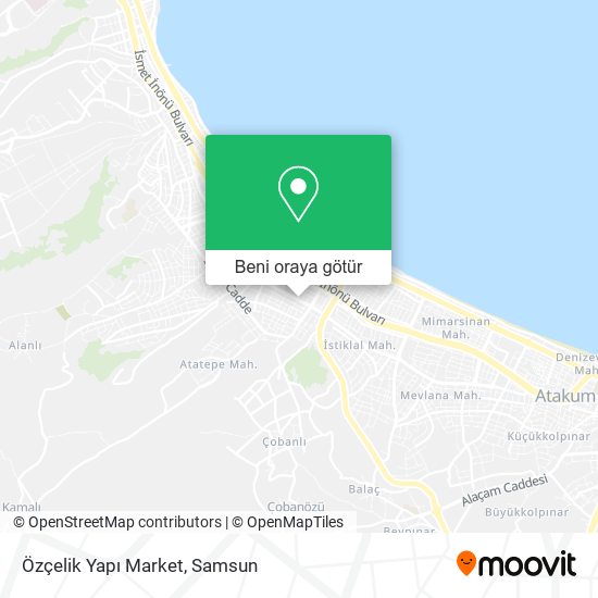 Özçelik Yapı Market harita