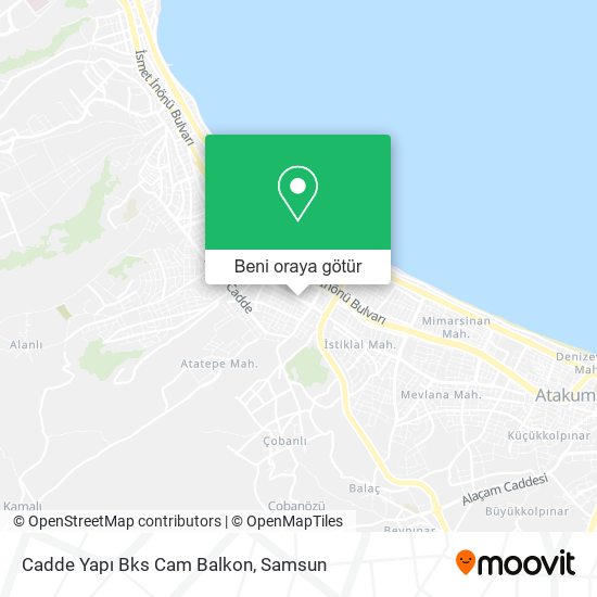 Cadde Yapı Bks Cam Balkon harita