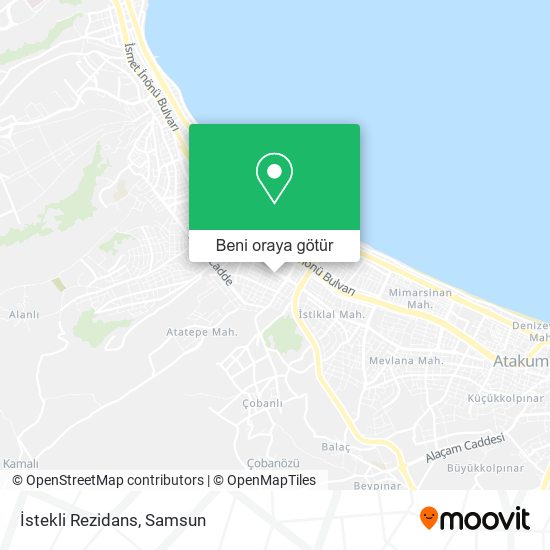 İstekli Rezidans harita