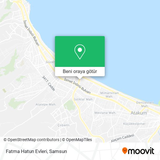 Fatma Hatun Evleri harita