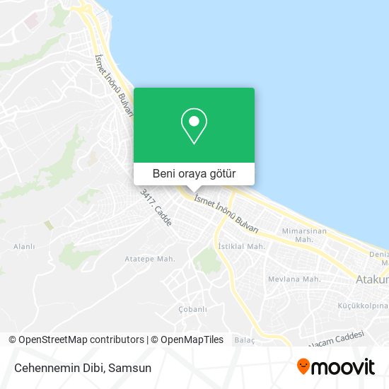 Cehennemin Dibi harita