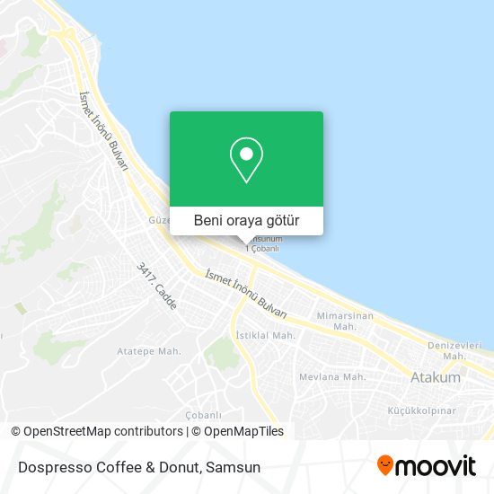 Dospresso Coffee & Donut harita