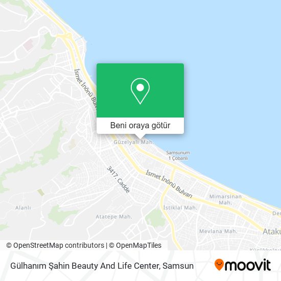 Gülhanım Şahin Beauty And Life Center harita