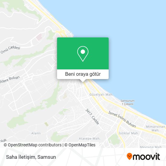 Saha İletişim harita