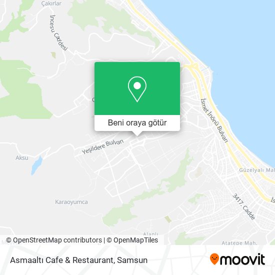 Asmaaltı Cafe & Restaurant harita