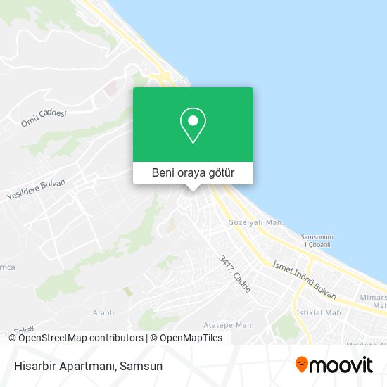 Hisarbir Apartmanı harita