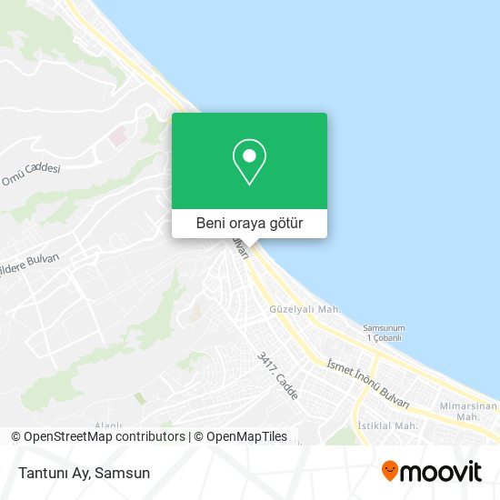 Tantunı Ay harita