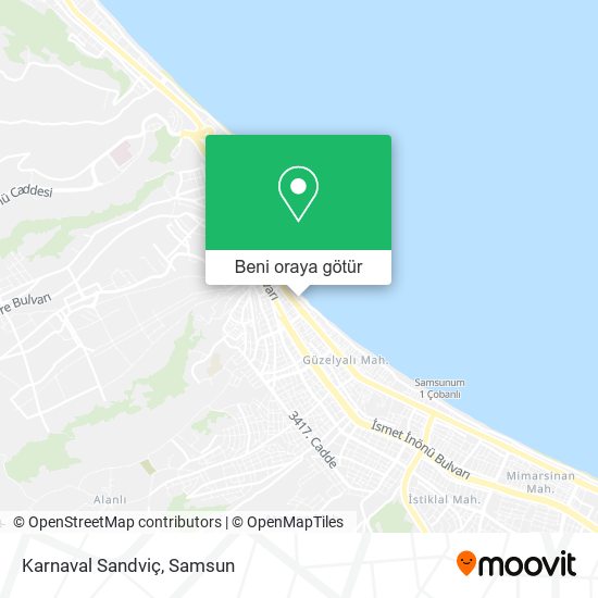 Karnaval Sandviç harita