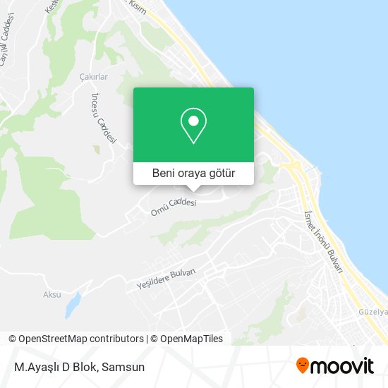 M.Ayaşlı D Blok harita