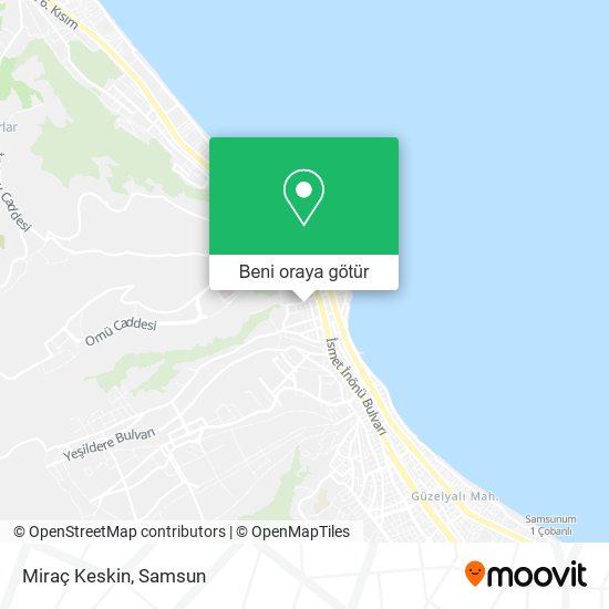 Miraç Keskin harita