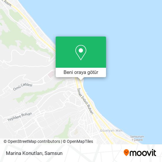 Marina Konutları harita