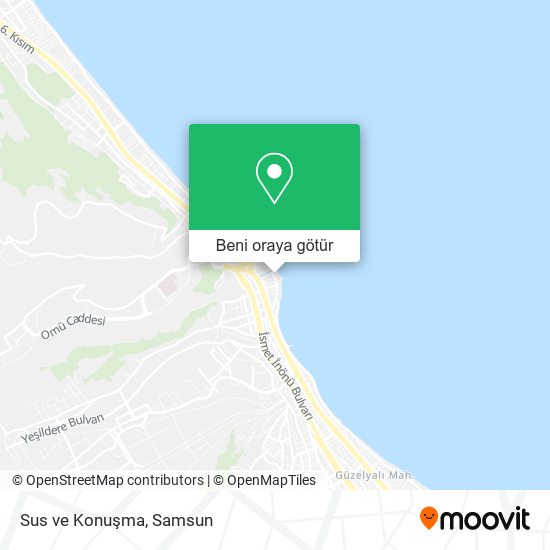 Sus ve Konuşma harita
