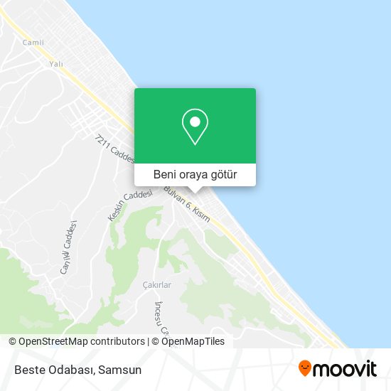 Beste Odabası harita