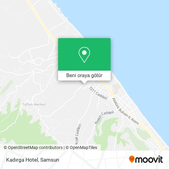 Kadırga Hotel harita