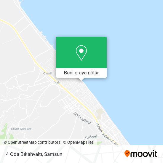 4 Oda Bıkahvaltı harita