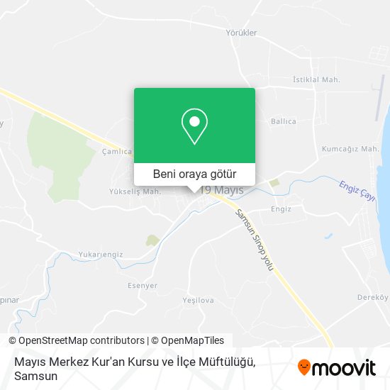 Mayıs Merkez Kur'an Kursu ve İlçe Müftülüğü harita