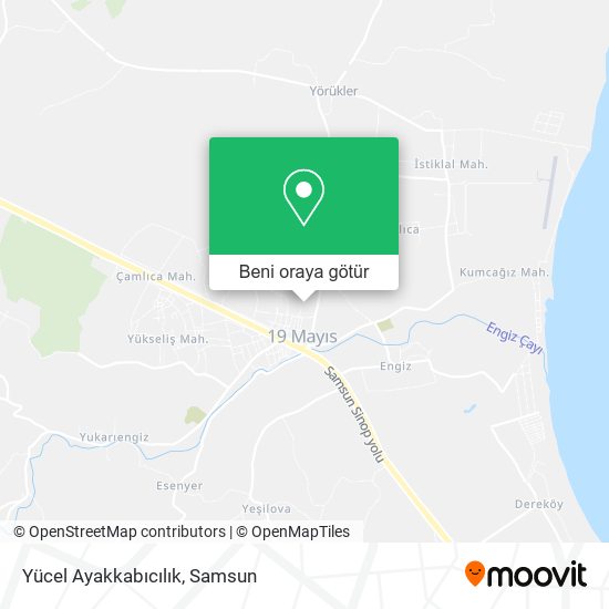 Yücel Ayakkabıcılık harita