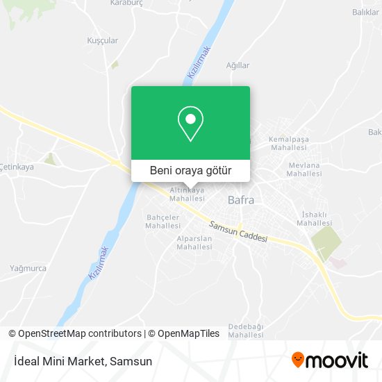 İdeal Mini Market harita