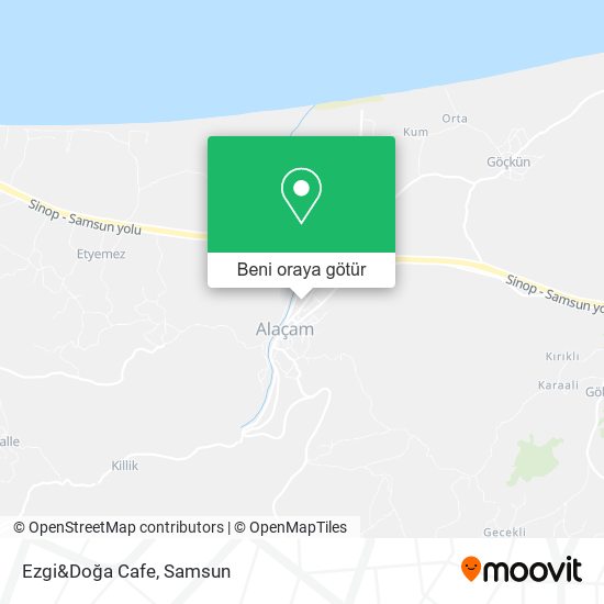 Ezgi&Doğa Cafe harita