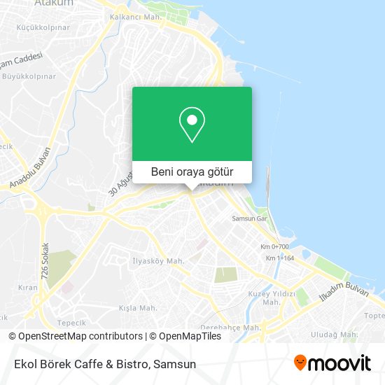 Ekol Börek Caffe & Bistro harita