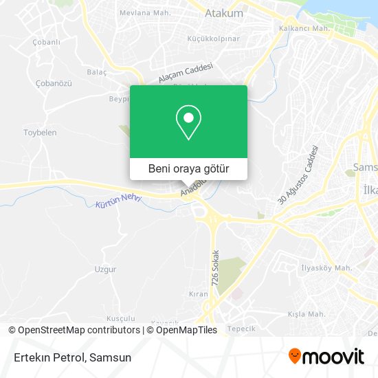 Ertekın Petrol harita