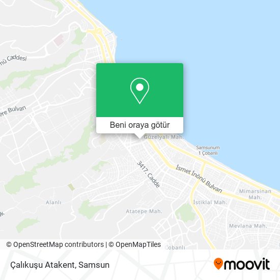 Çalıkuşu Atakent harita