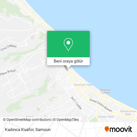 Kadınca Kuafor harita