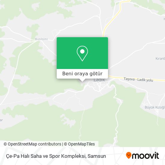 Çe-Pa Halı Saha ve Spor Kompleksi harita