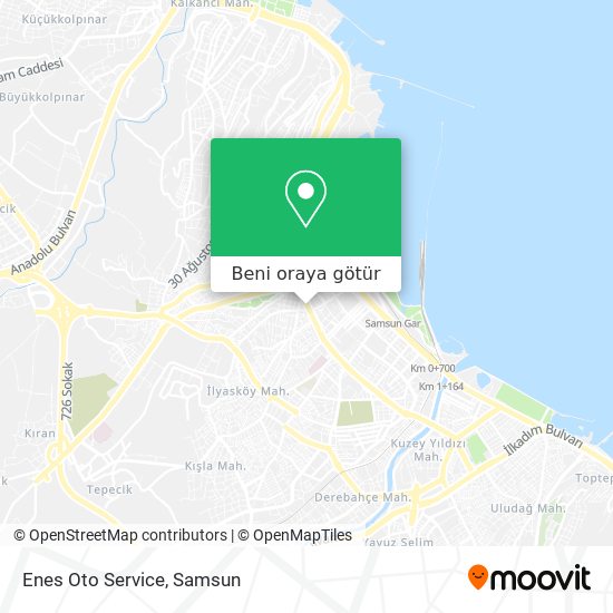 Enes Oto Service harita
