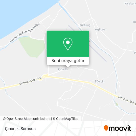Çınarlık harita