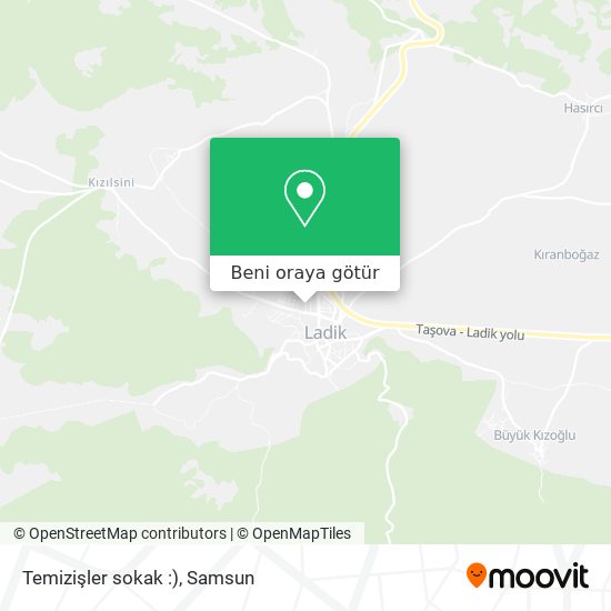 Temizişler sokak :) harita