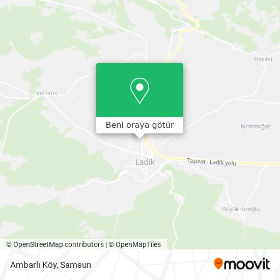 Ambarlı Köy harita