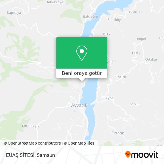 EÜAŞ SİTESİ harita