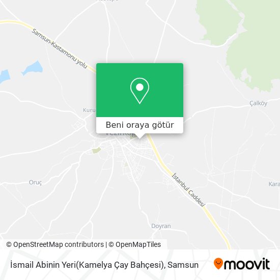 İsmail Abinin Yeri(Kamelya Çay Bahçesi) harita