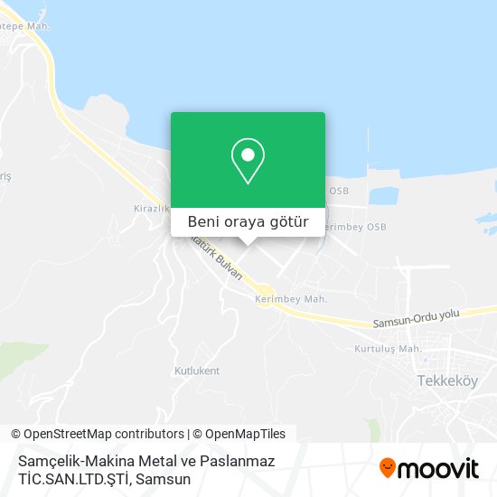Samçelik-Makina Metal ve Paslanmaz TİC.SAN.LTD.ŞTİ harita