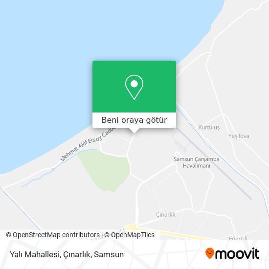 Yalı Mahallesi, Çınarlık harita