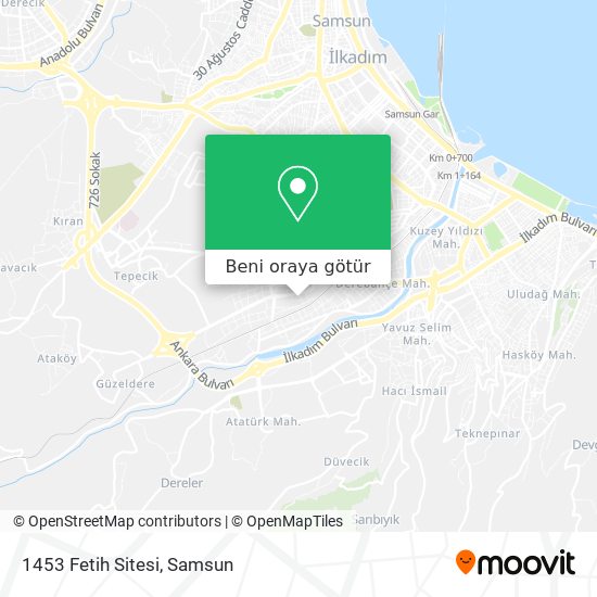 1453 Fetih Sitesi harita