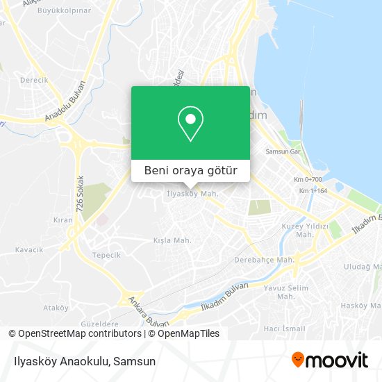 Ilyasköy Anaokulu harita