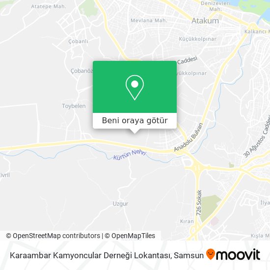 Karaambar Kamyoncular Derneği Lokantası harita