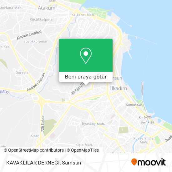KAVAKLILAR DERNEĞİ harita